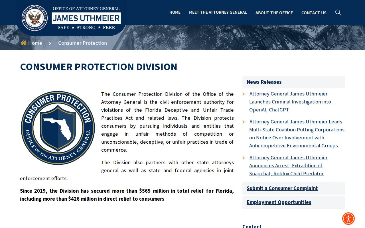 Wellington residents directory Florida consumer protection portal