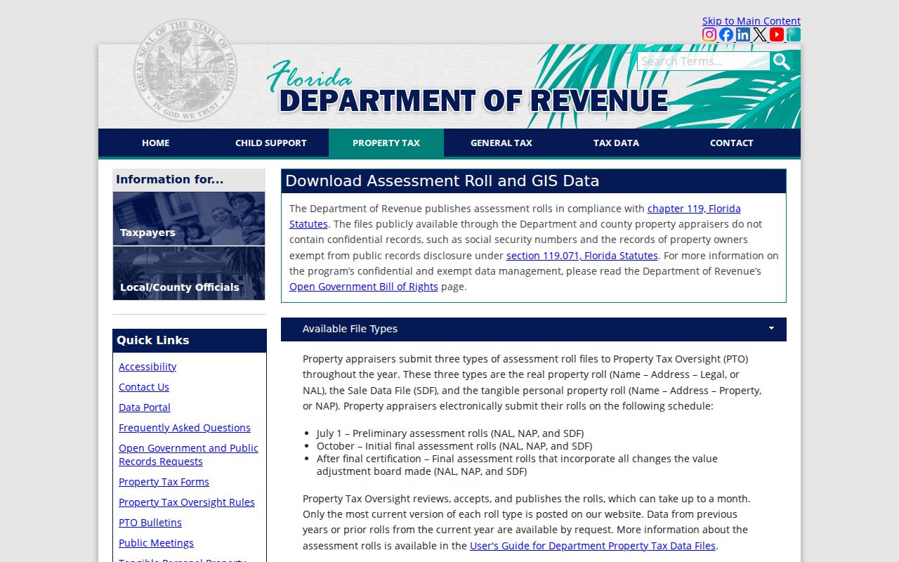 Wellington ZIP code directory Florida assessment roll data